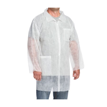 Pip Standard Weight SBP Lab Coat - 2 pockets, 30PK 3514/XXXXL